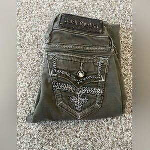 Size 25, women rock revival jeans